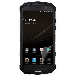 Стекло защитное гибридное Krutoff для Doogee S60/S60 Lite - фото 61435