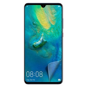 Стекло защитное гибридное Krutoff для Huawei Mate 20 - фото 61682