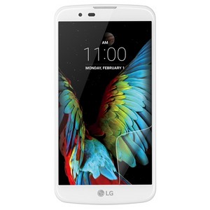 Стекло защитное гибридное Krutoff для LG K10 LTE K430 - фото 62065