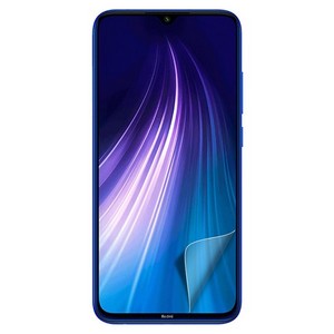 Стекло защитное гибридное Krutoff для Xiaomi Redmi Note 8 Pro - фото 62340