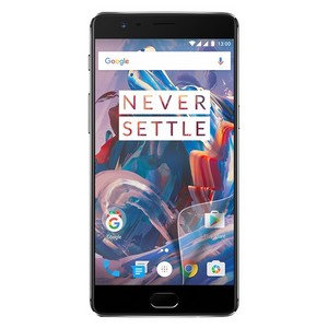 Стекло защитное гибридное Krutoff для OnePlus 3 / 3T - фото 62227