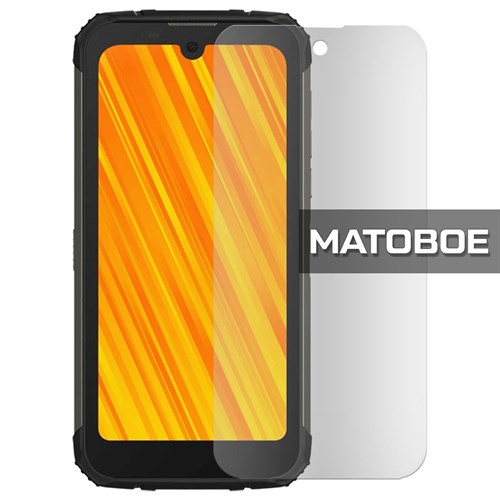 Стекло защитное гибридное МАТОВОЕ Krutoff для Doogee S59 Pro - фото 492377