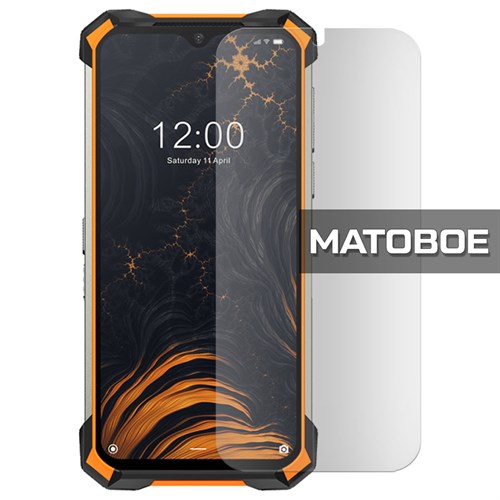 Стекло защитное гибридное МАТОВОЕ Krutoff для Doogee S88 Pro - фото 492382