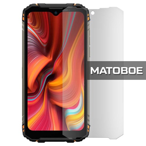 Стекло защитное гибридное МАТОВОЕ Krutoff для Doogee S96 Pro - фото 492385