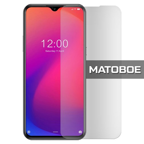 Стекло защитное гибридное МАТОВОЕ Krutoff для Doogee X95 Pro - фото 492393