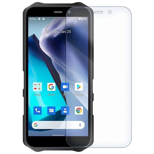 Стекло защитное гибридное Krutoff для Oukitel WP12 - фото 492878