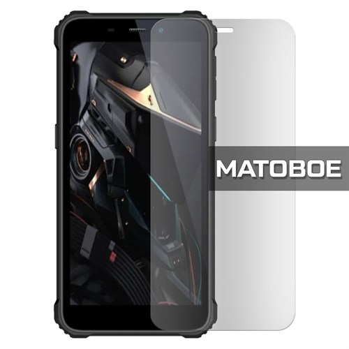 Стекло защитное гибридное МАТОВОЕ Krutoff для Oukitel WP 20 Pro - фото 493696