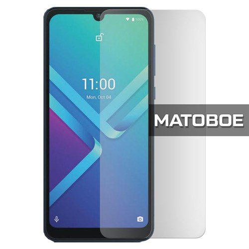 Стекло защитное гибридное МАТОВОЕ Krutoff для Wiko Y82 - фото 499550