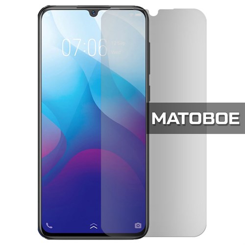 Стекло защитное гибридное МАТОВОЕ Krutoff для Vivo V11i - фото 500499