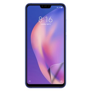 Стекло защитное гибридное Krutoff для Xiaomi Mi 8 Lite - фото 70700