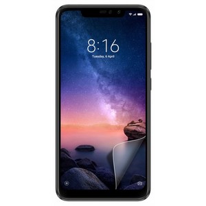 Стекло защитное гибридное Krutoff для Xiaomi Redmi Note 6 Pro - фото 70973