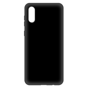 Чехол-накладка Krutoff Soft Case для Samsung Galaxy A02 (A022) черный - фото 69686