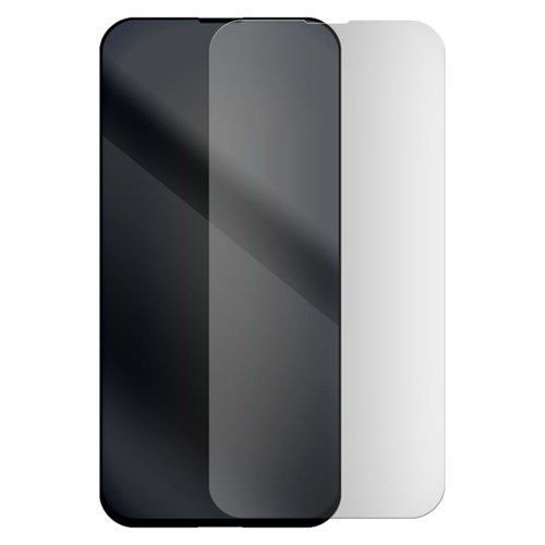 Стекло защитное гибридное МАТОВОЕ Krutoff для iPhone 13 Pro Max/14 Plus - фото 517961