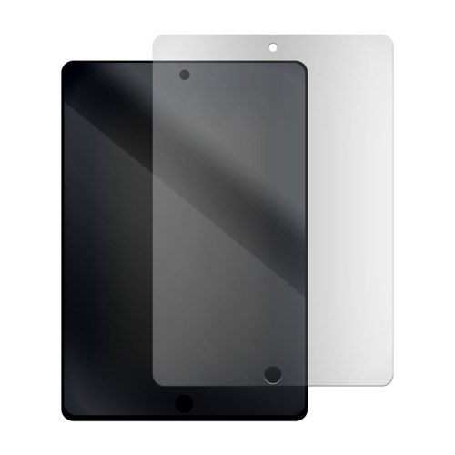 Стекло защитное гибридное МАТОВОЕ Krutoff для Apple iPad 10.2" (2019) - фото 518348