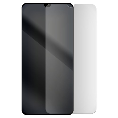 Стекло защитное гибридное МАТОВОЕ Krutoff для Xiaomi Redmi Note 8 Pro - фото 529014