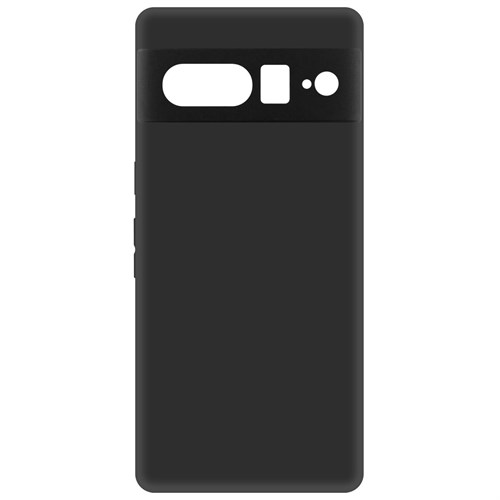 Чехол-накладка Krutoff Soft Case для Google Pixel 7 Pro черный - фото 548844