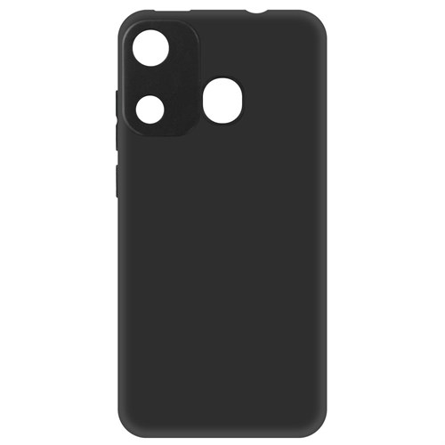 Чехол-накладка Krutoff Soft Case для ITEL A27 черный - фото 551342