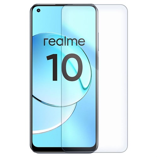 Стекло защитное гибридное Krutoff для Realme 10 4G - фото 554957