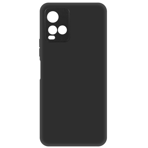 Чехол-накладка Krutoff Soft Case для Vivo Y21 черный - фото 584688