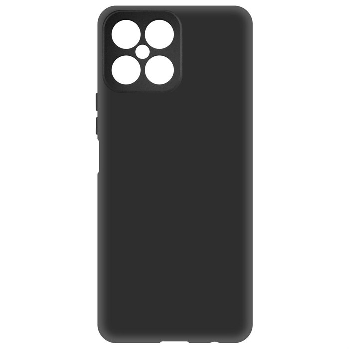 Чехол-накладка Krutoff Soft Case для Honor X8 черный - фото 652919
