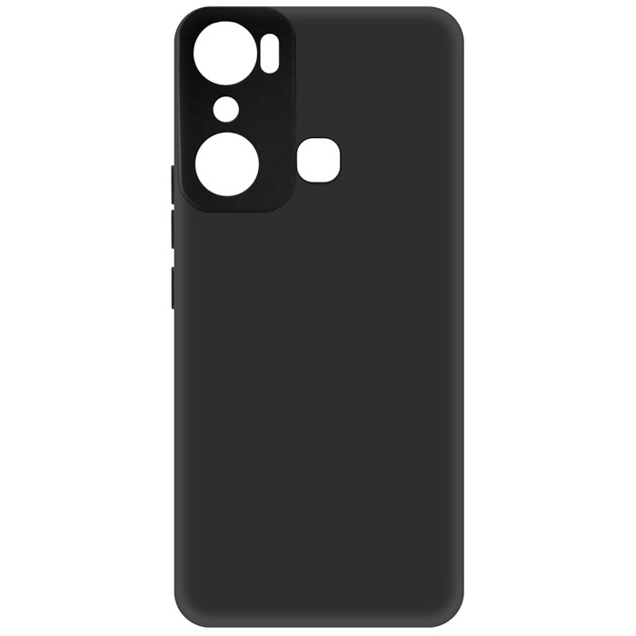 Чехол-накладка Krutoff Soft Case для INFINIX Hot 20i черный - фото 652935