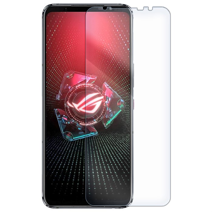 Стекло защитное гибридное Krutoff для Asus ROG Phone 5 Pro - фото 656141