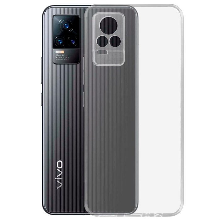 Чехол-накладка Krutoff Clear Case для Vivo V21e - фото 710060