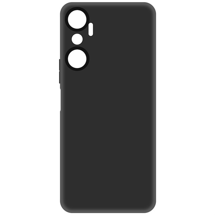 Чехол-накладка Krutoff Soft Case для INFINIX Hot 20 черный - фото 760311