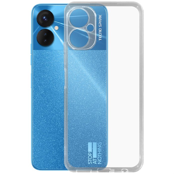 Чехол-накладка Krutoff Clear Case для TECNO Spark 9 Pro - фото 760442