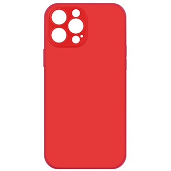 Чехол-накладка Krutoff Silicone Case для iPhone 13 Pro Max (red) - фото 79695