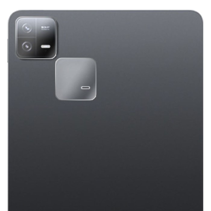 Стекло защитное гибридное Krutoff для камеры Xiaomi Pad 6 Pro (2шт.) - фото 820363