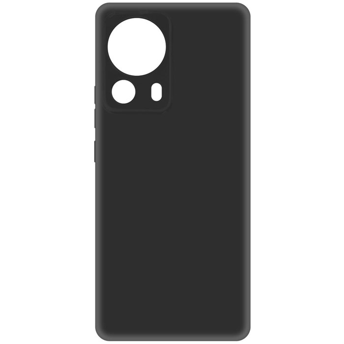 Чехол-накладка Krutoff Soft Case для Xiaomi 13 Lite черный - фото 830691