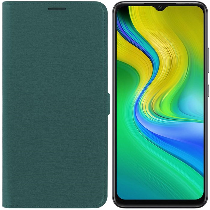 Чехол-книжка Krutoff Eco Book для INFINIX Smart 7 HD зелёный опал - фото 834201