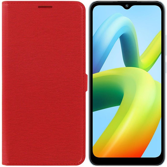 Чехол-книжка Krutoff Eco Book для Xiaomi Redmi A2+ красный - фото 838982