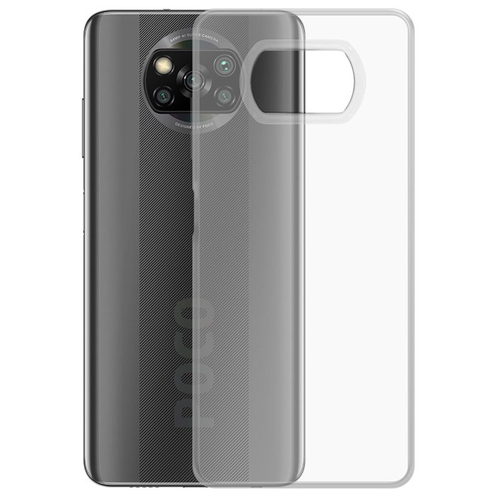 Чехол-накладка Krutoff Clear Case для Xiaomi Poco X3/ X3 Pro - фото 845622