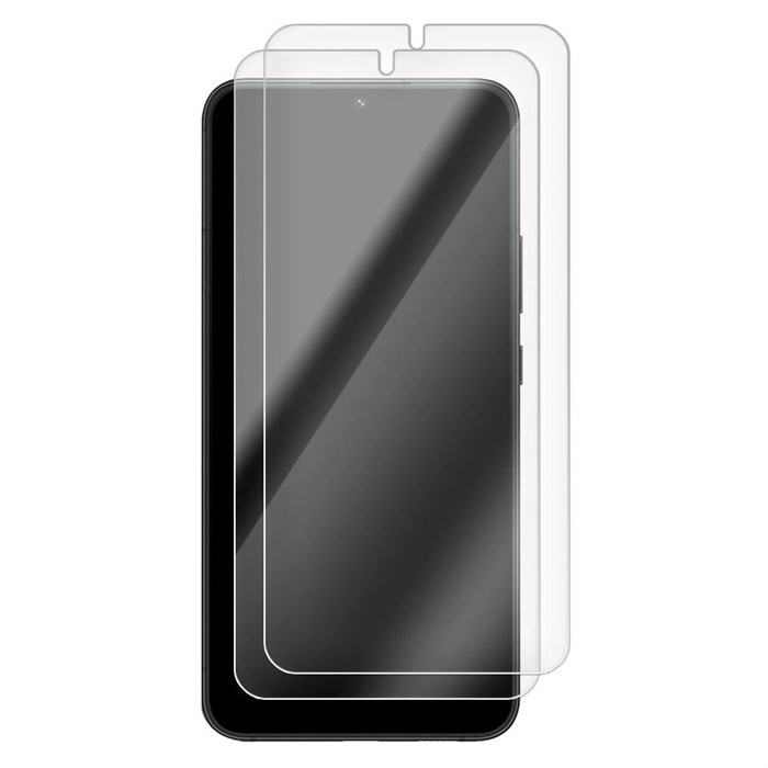 Комплект из 2-x защитных гибридных стекл Krutoff для Samsung Galaxy S22 Plus - фото 853860