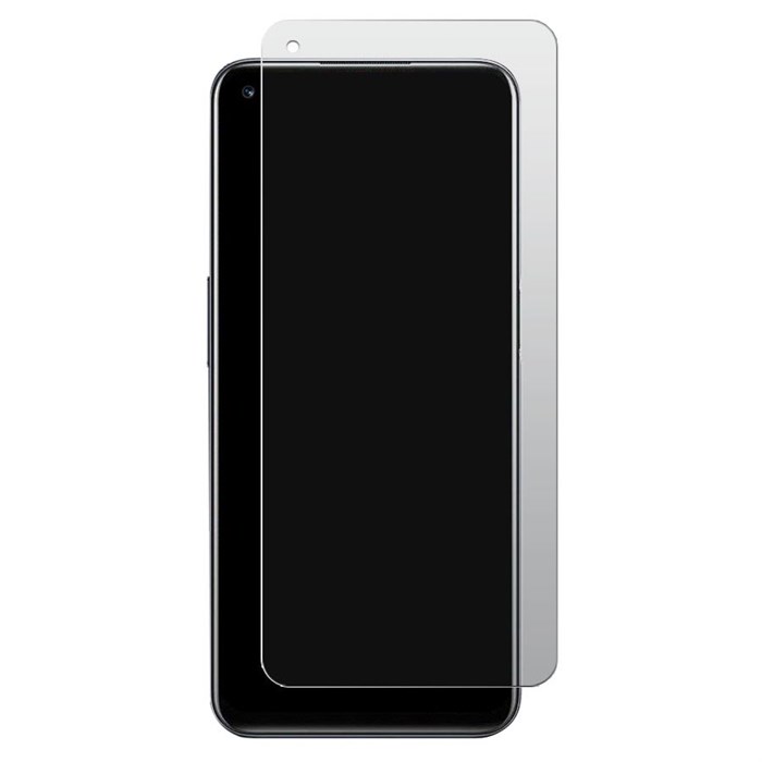 Стекло защитное гибридное МАТОВОЕ Krutoff для Realme 8 5G - фото 853895