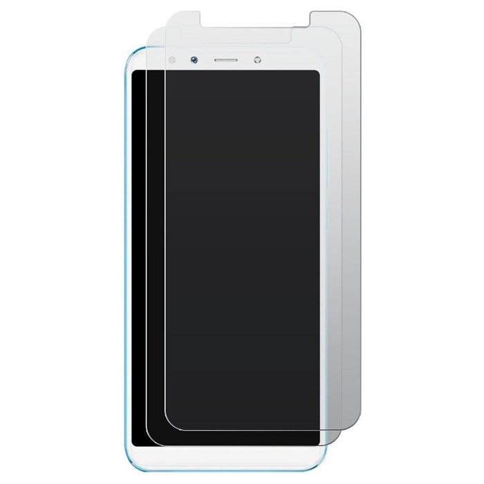 Комплект из 2-x защитных гибридных стекол МАТОВЫХ Krutoff для Xiaomi Mi 6X / A2 - фото 854131