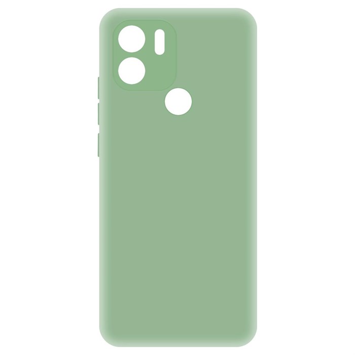 Чехол-накладка Krutoff Silicone Case для Xiaomi Redmi A1+/A2+/Poco C51 зелёный - фото 866359