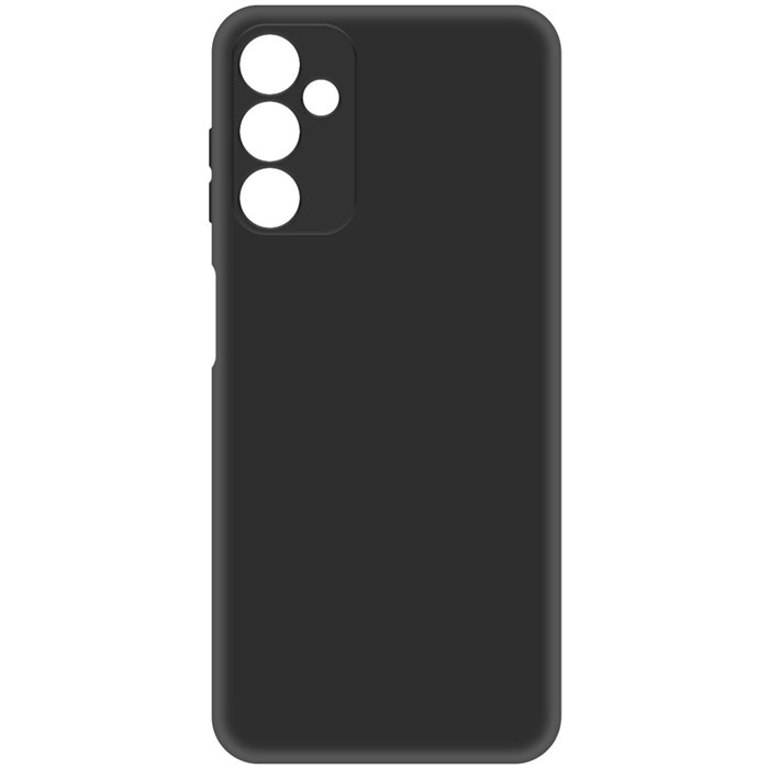 Чехол-накладка Krutoff Silicone Case для Samsung Galaxy A14 4G (A145) черный - фото 869928