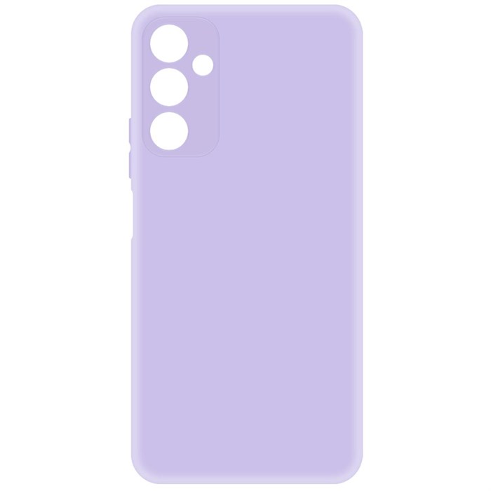 Чехол-накладка Krutoff Silicone Case для Samsung Galaxy A34 5G (A346) лаванда - фото 871884