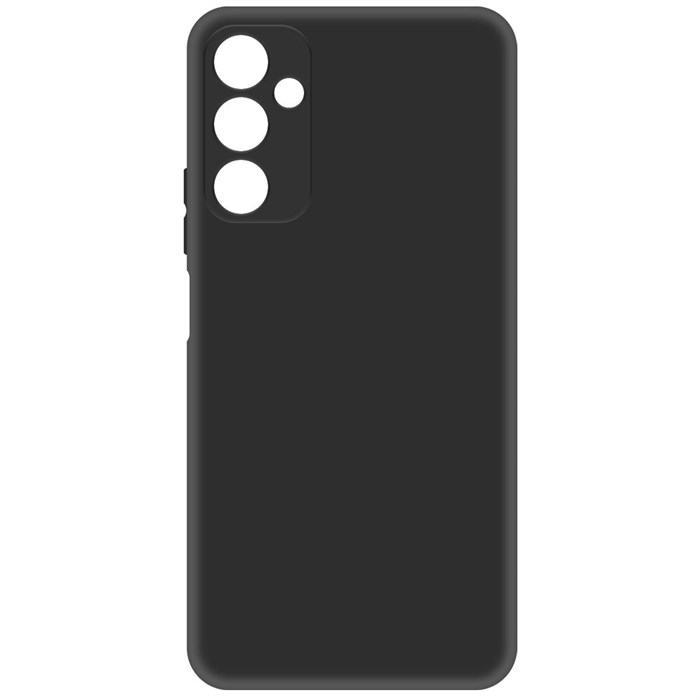 Чехол-накладка Krutoff Silicone Case для Samsung Galaxy A34 5G (A346) черный - фото 871892
