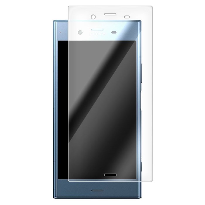 Стекло защитное гибридное Krutoff для Sony Xperia XZ1 Compact - фото 919734