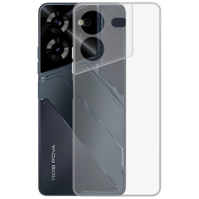 Чехол-накладка Krutoff Clear Case для TECNO Pova 5 - фото 924919