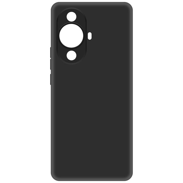 Чехол-накладка Krutoff Soft Case для Huawei Nova 11 Pro черный - фото 927720