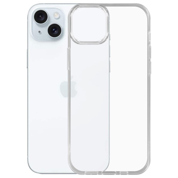 Чехол-накладка Krutoff Clear Case для iPhone 15 Plus - фото 937126