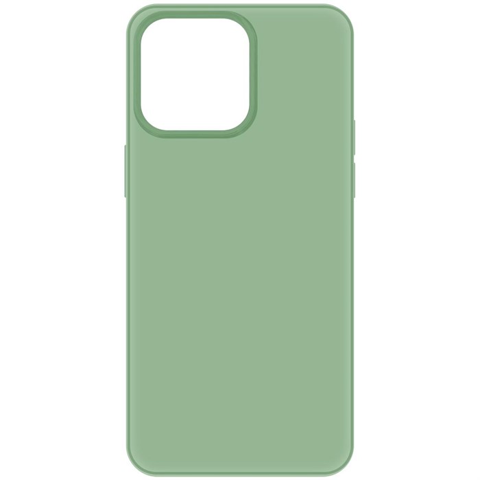 Чехол-накладка Krutoff Silicone Case для iPhone 15 Pro Max зелёный - фото 937834