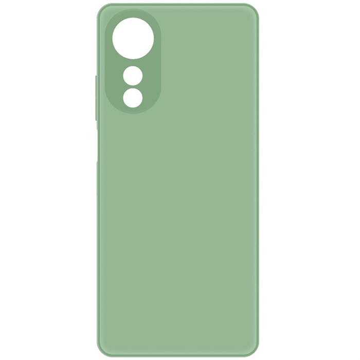 Чехол-накладка Krutoff Silicone Case для OPPO A18/A38 4G зелёный - фото 963054