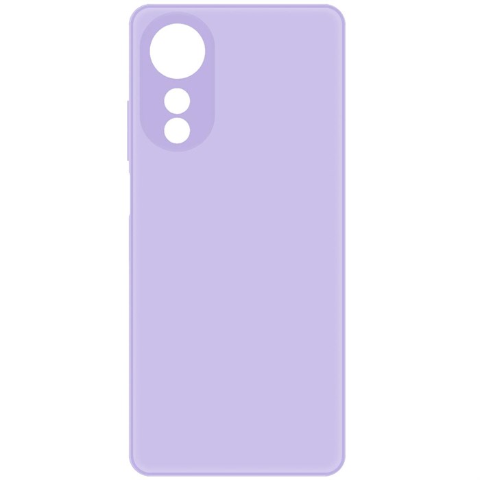 Чехол-накладка Krutoff Silicone Case для OPPO A18/A38 4G лаванда - фото 963058