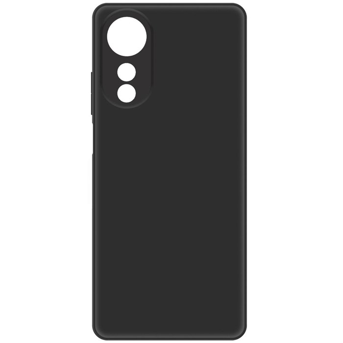 Чехол-накладка Krutoff Silicone Case для OPPO A18/A38 4G черный - фото 963066